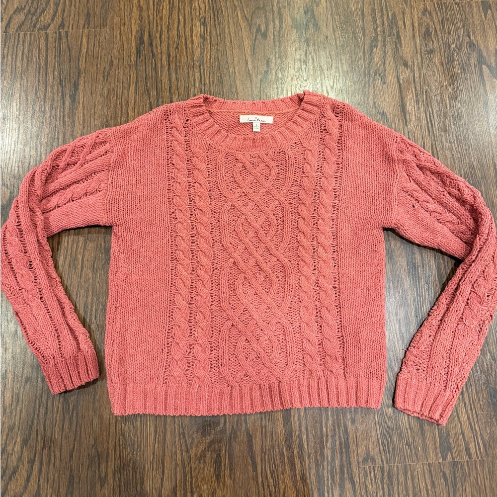 Love Tree cozy sweater